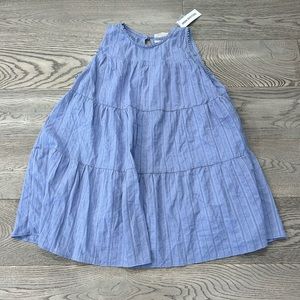 Urban outfitters lined tiered periwinkle blue mini dress or tunic